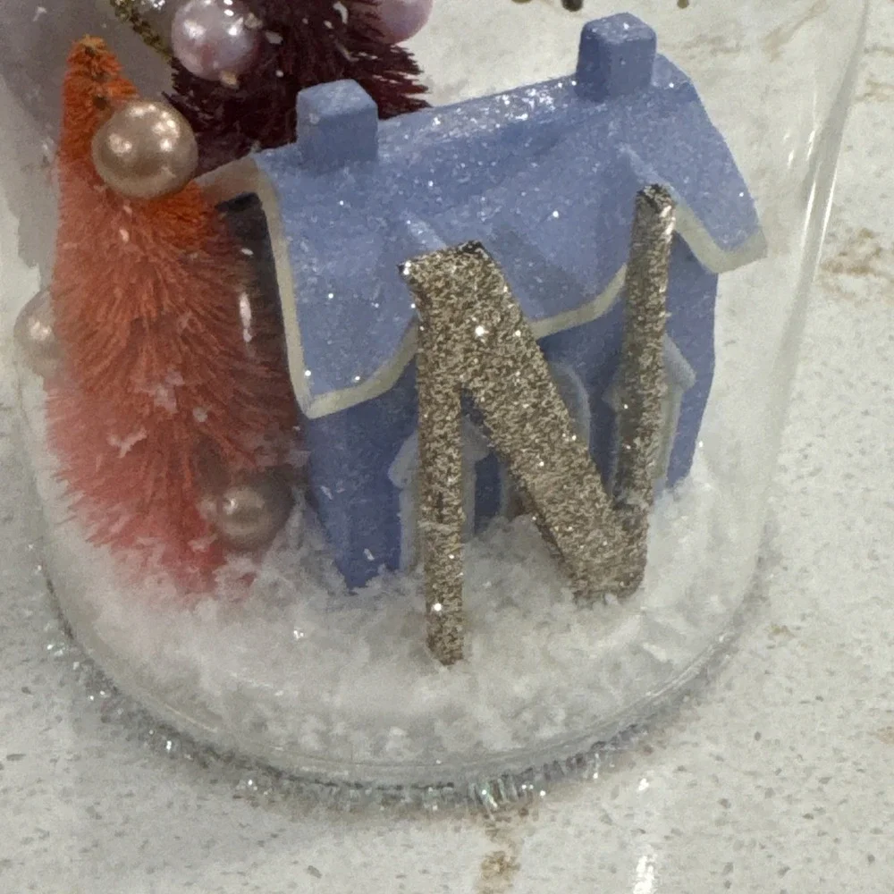 Anthropologie snowglobe scene